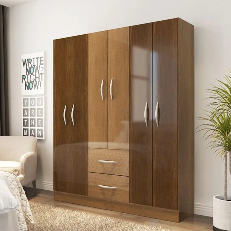 CLOSET 6 PUERTAS 2 CAJONES (138 x 37 x 172 CM) 4