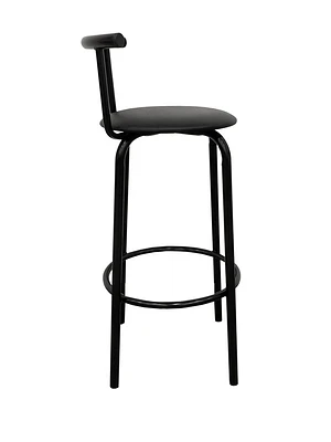 TABURETE BITRUS NEGRO (38 X 40 X 93 CM)