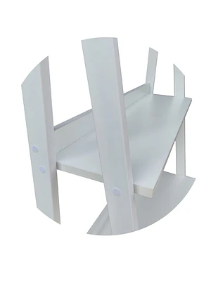 ESTANTE WORKI BLANCO (64 X 160 X 38 CM)