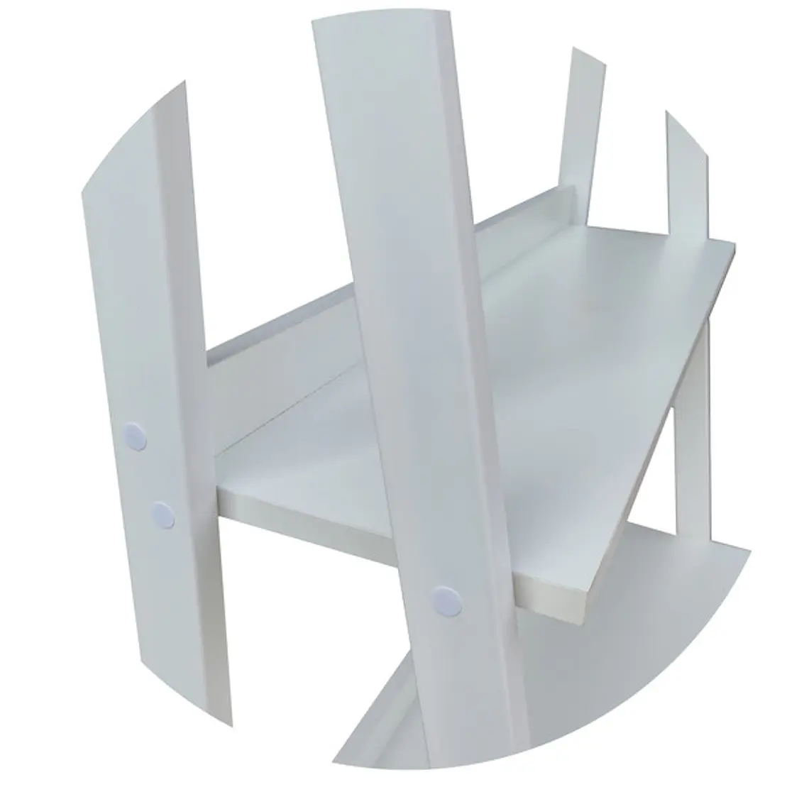 ESTANTE WORKI BLANCO (64 X 160 X 38 CM) 2