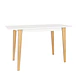 ESCRITORIO LYR BLANCO-MIEL (120 X 60 X 77 CM) - Miniatura 3