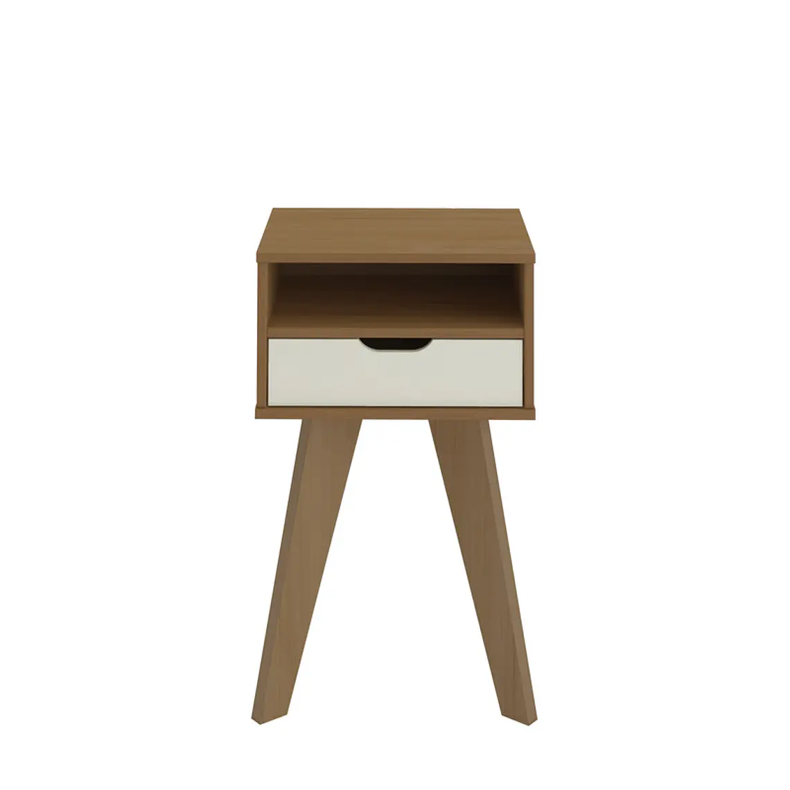 MESA AUXILIAR VIP FREIJO - BLANCO (44 X 35 X 73 CM) 4