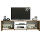 RACK PARA TV METZ MADERA/BLANCO (180 X 39 X 48 CM) - Miniatura 2