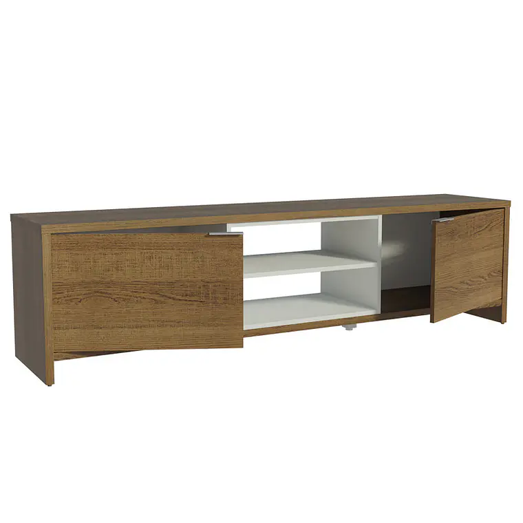 RACK PARA TV METZ MADERA/BLANCO (180 X 39 X 48 CM) 3