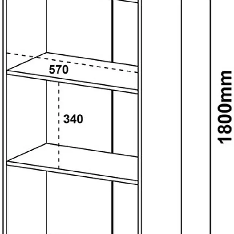 ESTANTE MULTY CANELA (60 X 30 X 180 CM) 5