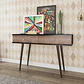 ARRIMO ALI 2 CAJONES NEGRO-RUSTICO (120 X 38 X 75 CM) - Miniatura 1