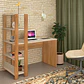 ESCRITORIO MATCH ROBLE/OFF WHITE (120 X 63 X 134,5 CM) - Miniatura 6