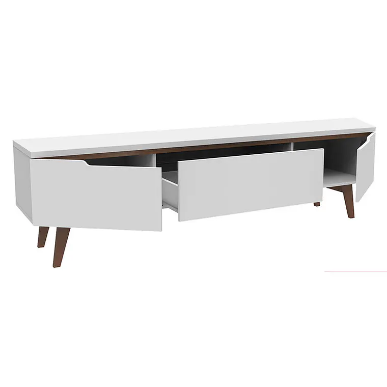 RACK PARA TV REIMS BLANCO (180 X 40 X 50 CM) 4