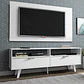 RACK CON PANEL OSLO BLANCO (RACK 136 X 39 X 54 / PANEL 136 X 72 CM) - Miniatura 2