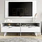 RACK CON PANEL OSLO BLANCO (RACK 136 X 39 X 54 / PANEL 136 X 72 CM) - Miniatura 7