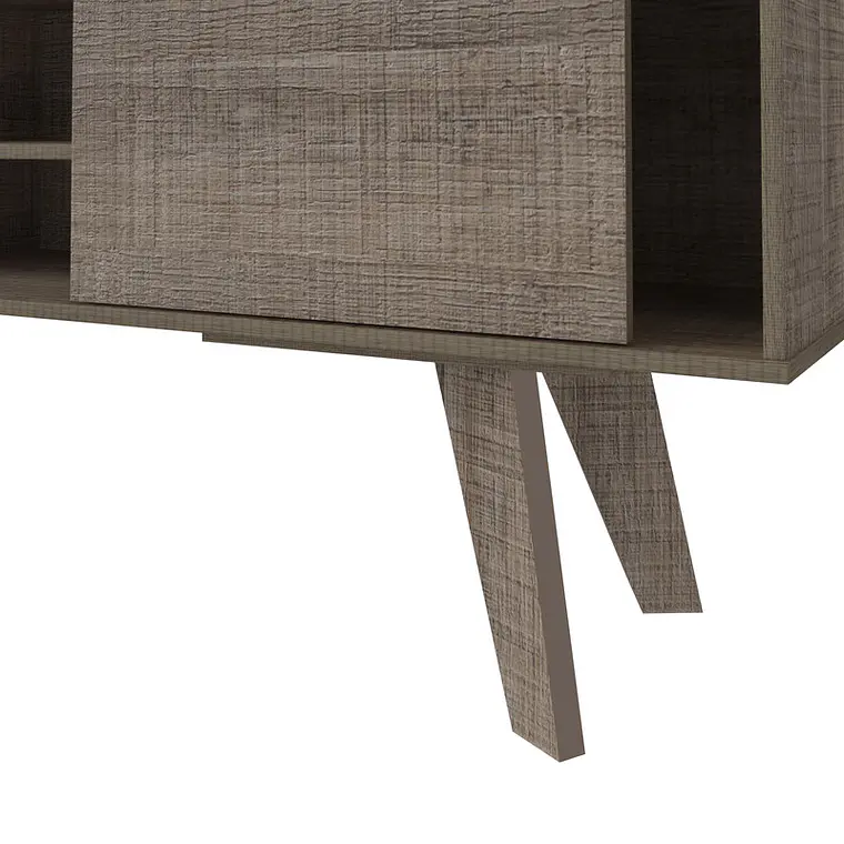 RACK VIP CANELA CON MARFIL (160 X 40 X 65 CM) 5