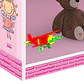 ESTANTE CASTILLO ROSA NIÑOS (91 X 32 X 118 CM) - Miniatura 4