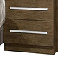 CABECERA MÁS 2 VELADORES DE CAMA DETROIT 2 PLAZAS (262 X 40 X 106 CM) - Miniatura 2