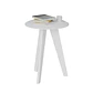 MESA DE APOIO ELLIS BRANCO (54 X 54 X 65 CM) - Miniatura 1