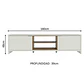 RACK PARA TV METZ BLANCO (180 X 39 X 48 CM) - Miniatura 2