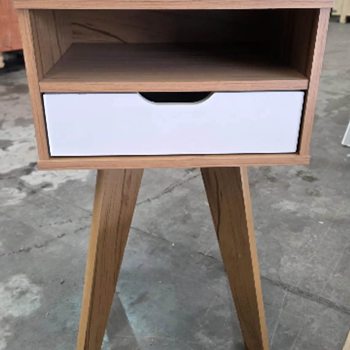 MESA AUXILIAR VIP FREIJO - BLANCO (44 X 35 X 73 CM) 6