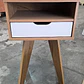 MESA AUXILIAR VIP FREIJO - BLANCO (44 X 35 X 73 CM) - Miniatura 6
