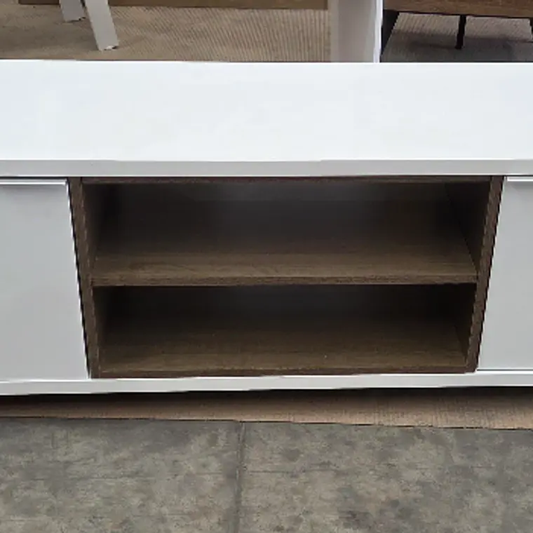 RACK PARA TV METZ BLANCO (180 X 39 X 48 CM) 4