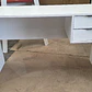 ESCRITORIO AGATE BLANCO ÁRTICO (122 X 45,2 X 75 CM) - Miniatura 4