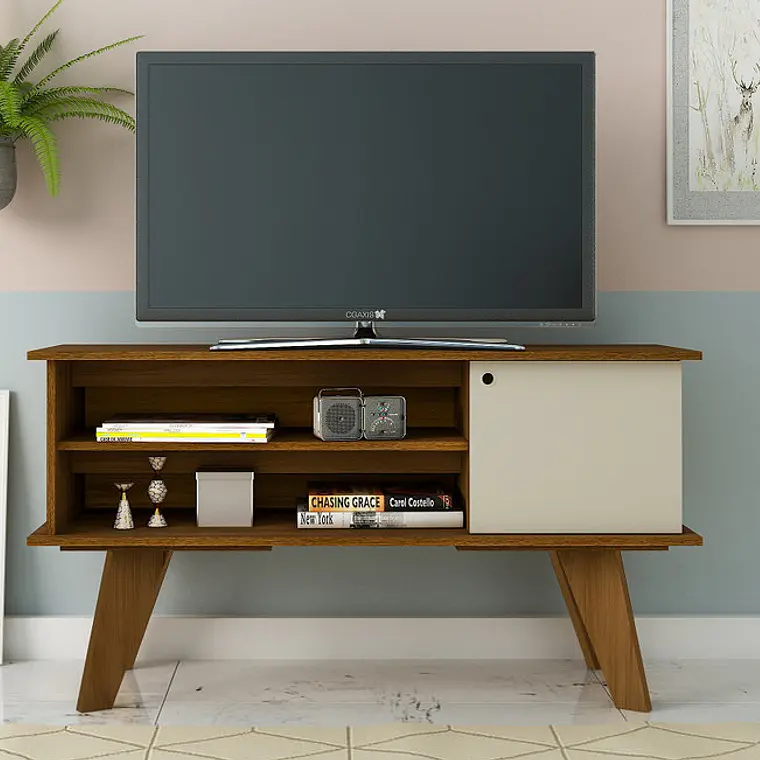RACK FRANK RÚSTICO CON MARFIL (120 X 40 X 65 CM) 3