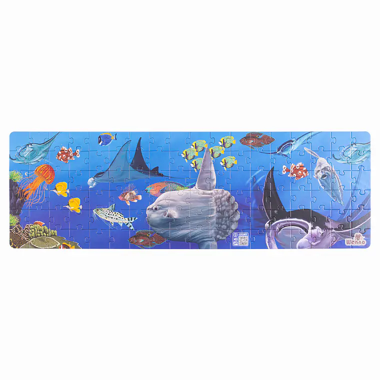  PUZZLE ANIMALES MARINOS + FIGURAS (108 PIEZAS) 4