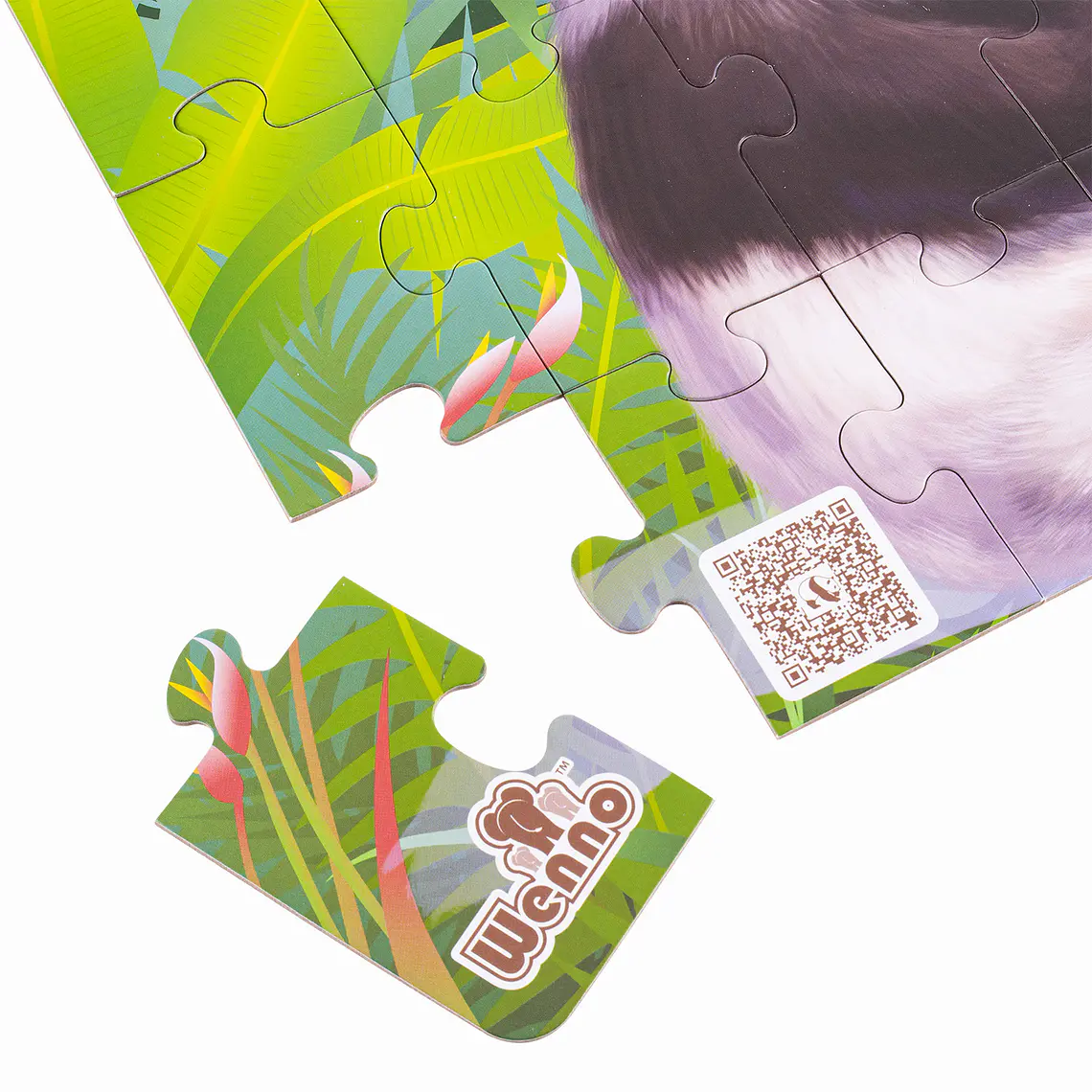  PUZZLE OSO PANDA + FIGURA (18 PIEZAS) 3