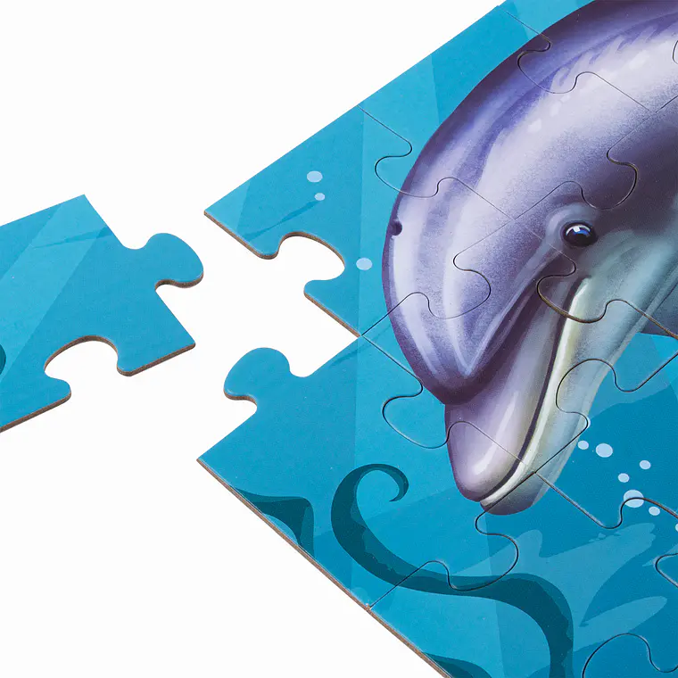  PUZZLE DELFÍN + FIGURA (24 PIEZAS) 2