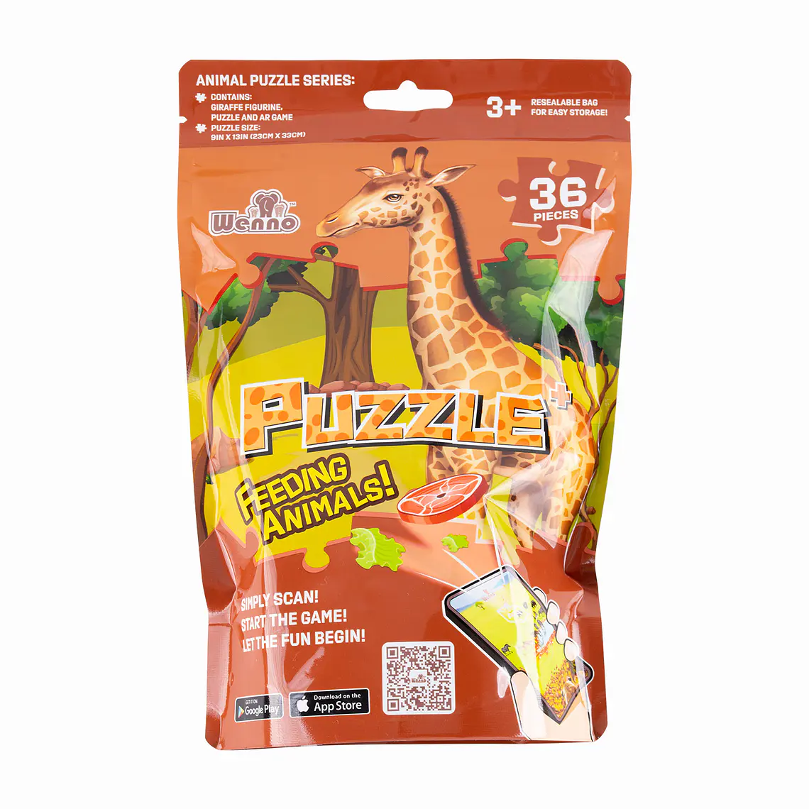  PUZZLE JIRAFA + FIGURA (36 PIEZAS) 1