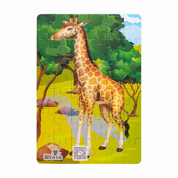 PUZZLE JIRAFA + FIGURA (36 PIEZAS) 2