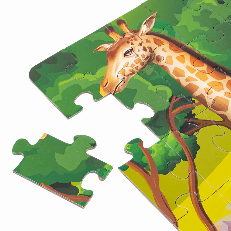  PUZZLE JIRAFA + FIGURA (36 PIEZAS) 3