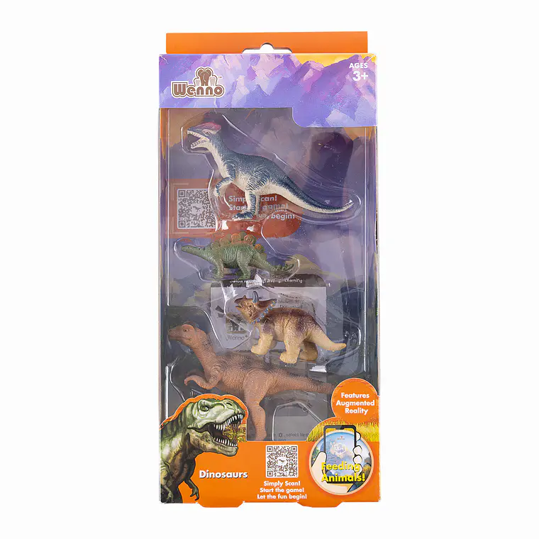  DINOSAURIOS (4 PIEZAS) 1