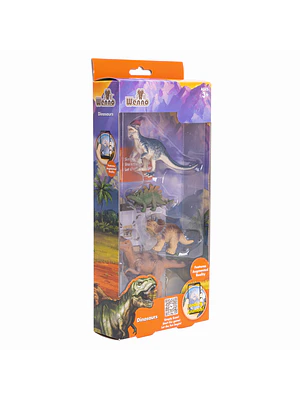  DINOSAURIOS (4 PIEZAS)