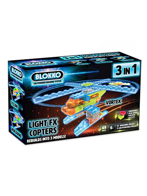  HELICÓPTERO 3 EN 1 CON LUCES