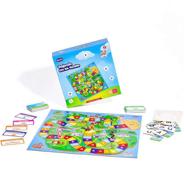  JUEGO EDUCATIVO ¡VIAJANDO CON LAS VOCALES! 2