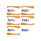  LÁMINAS APRENDIENDO A MULTIPLICAR (56 PIEZAS) - Miniatura 3
