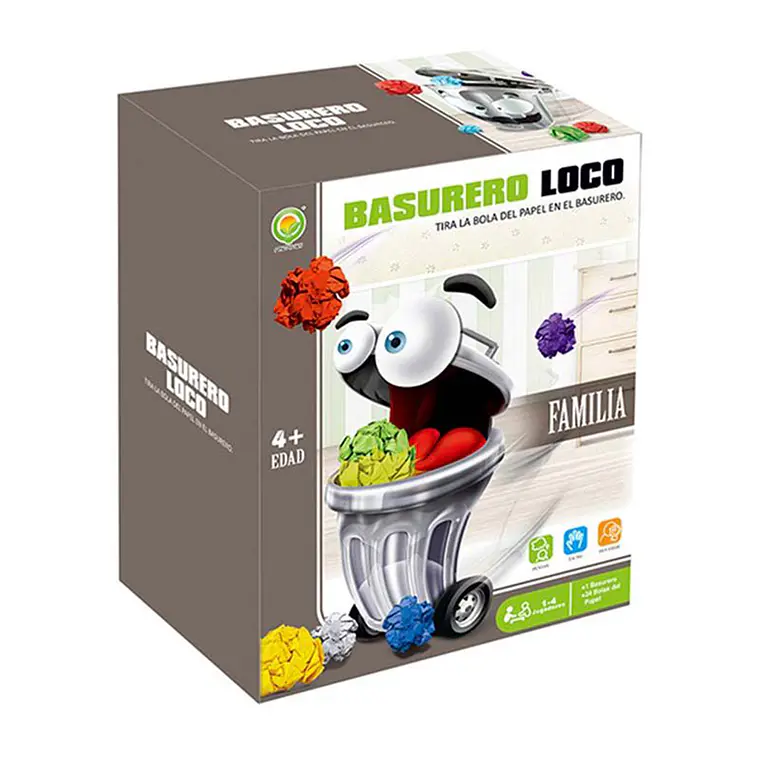  JUEGO BASUREROS LOCOS (21 x 15 cm) 1