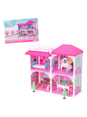  CASA DE MUÑECA ARMABLE (45 x 22 x 41 cm)