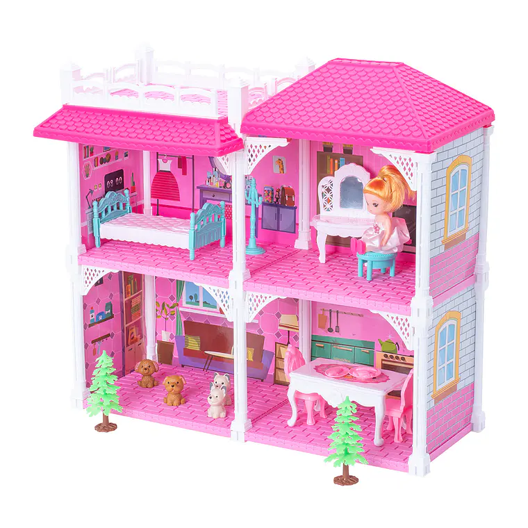  CASA DE MUÑECA ARMABLE (45 x 22 x 41 cm) 2