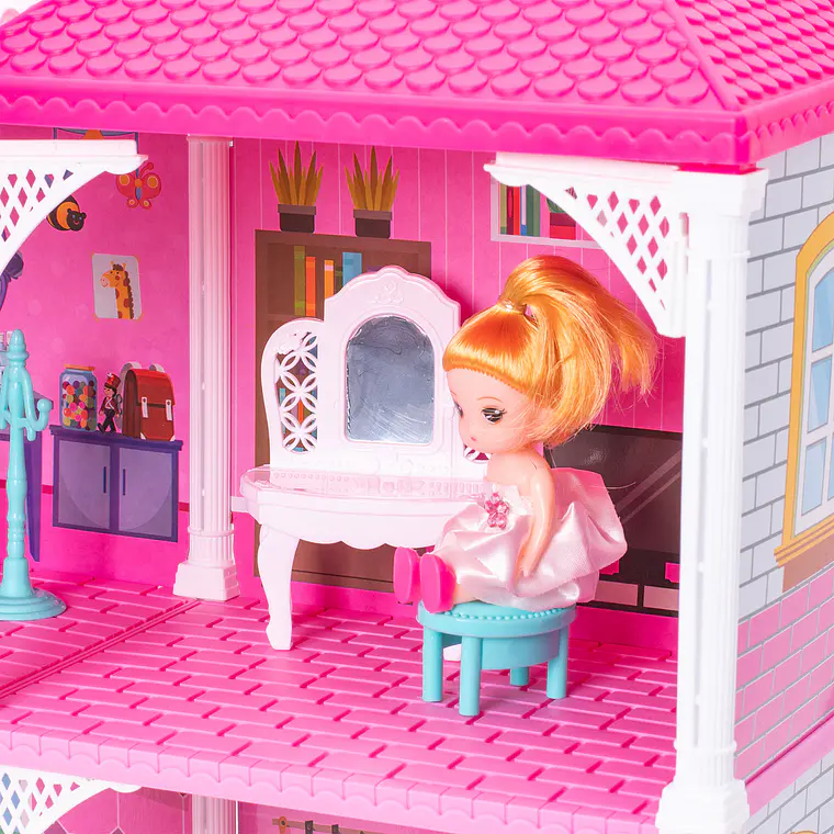  CASA DE MUÑECA ARMABLE (45 x 22 x 41 cm) 3