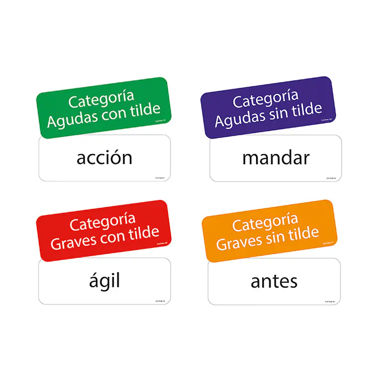  LÁMINAS DE ACENTUACIÓN (113 PIEZAS) 2