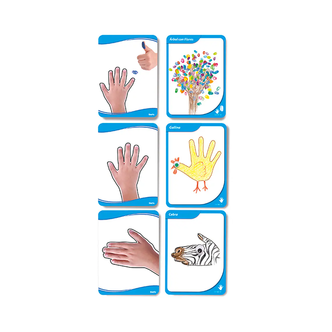  LÁMINAS MANO AL ARTE (56 PIEZAS) 2