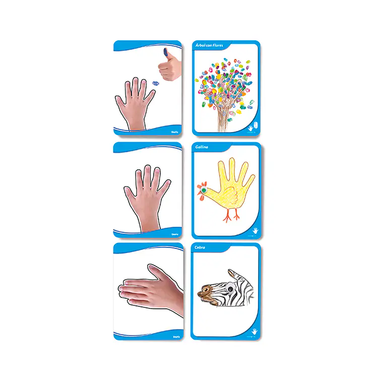  LÁMINAS MANO AL ARTE (56 PIEZAS) 2