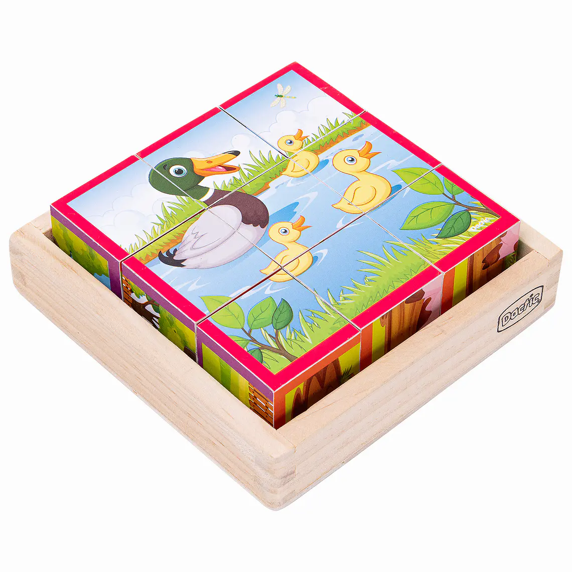  PUZZLE CUBO ANIMALES (9 PIEZAS) 2