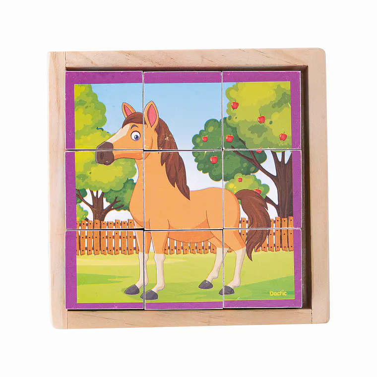  PUZZLE CUBO ANIMALES (9 PIEZAS) 4