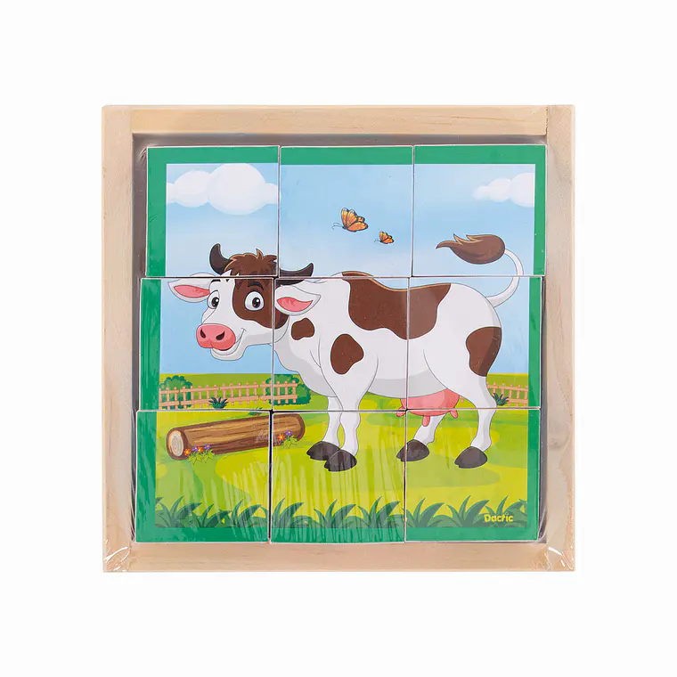  PUZZLE CUBO ANIMALES (9 PIEZAS) 7