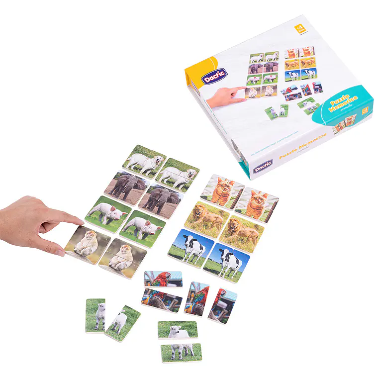  PUZZLE MEMORICE ANIMALES (36 PIEZAS) 2