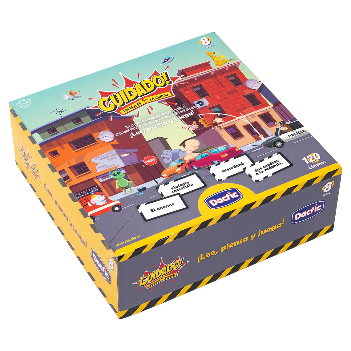 JUEGO DE LENGUAJE ABC ¡CUIDADO! LOCURA EN LA CIUDAD  3