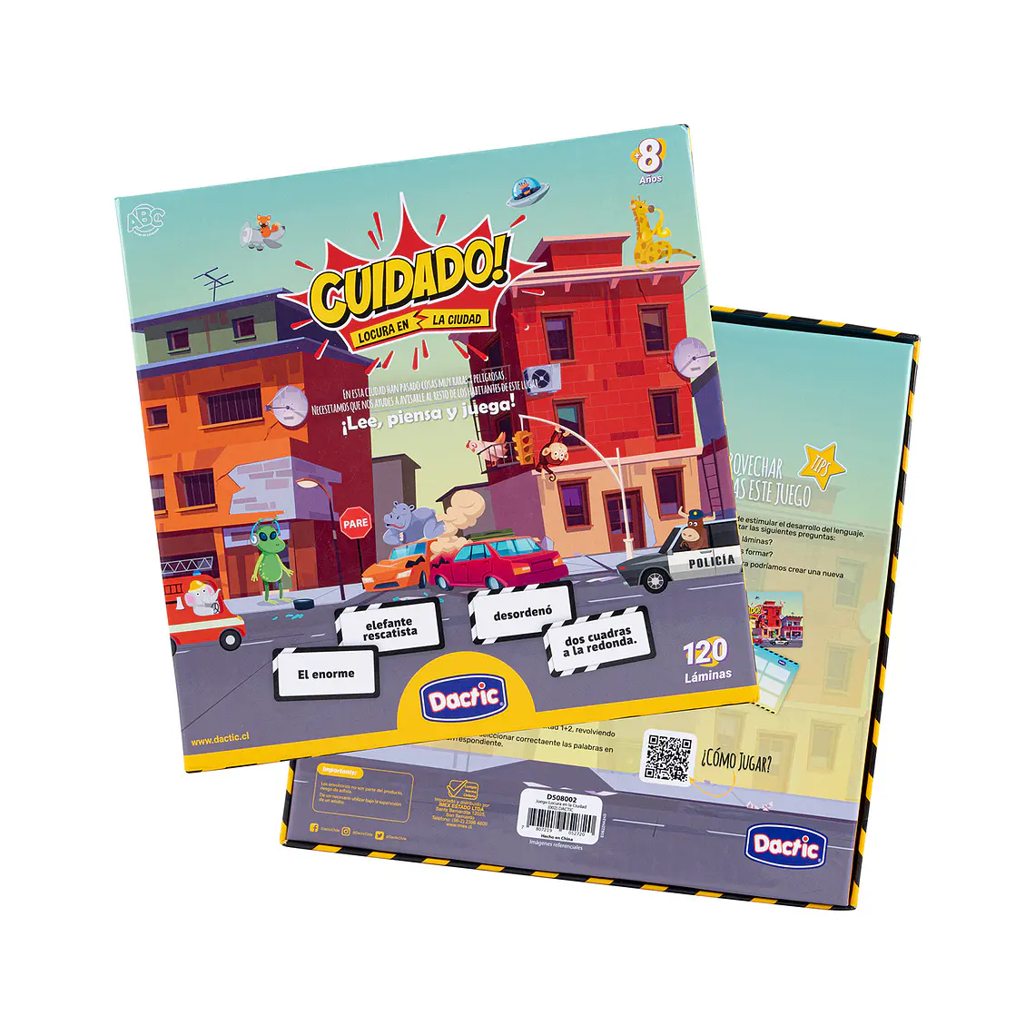JUEGO DE LENGUAJE ABC ¡CUIDADO! LOCURA EN LA CIUDAD  1