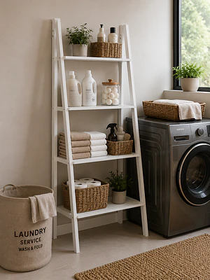 ESTANTE WORKI BLANCO (64 X 160 X 38 CM)