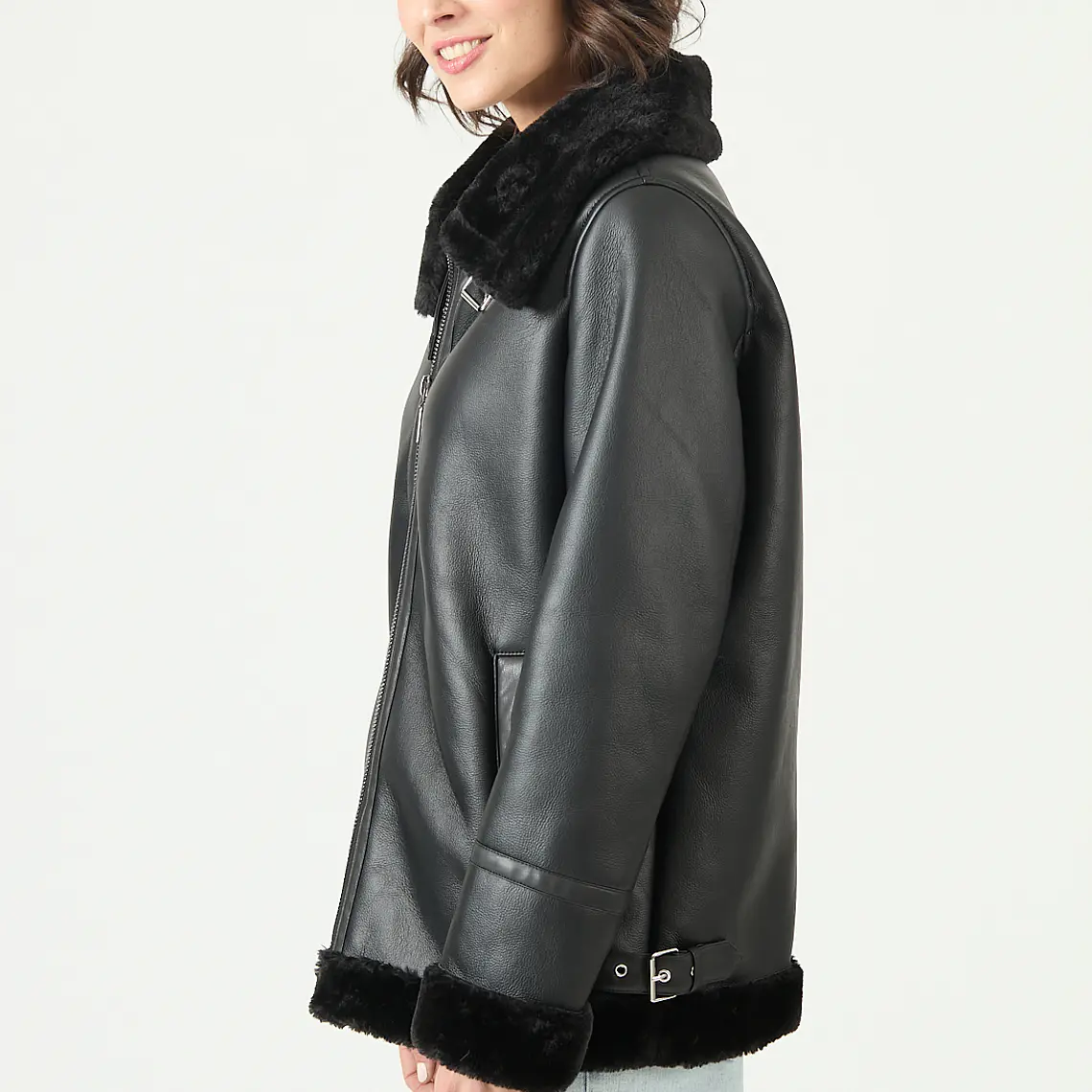 CHAQUETA CASUAL NEGRO (TALLA L) 4